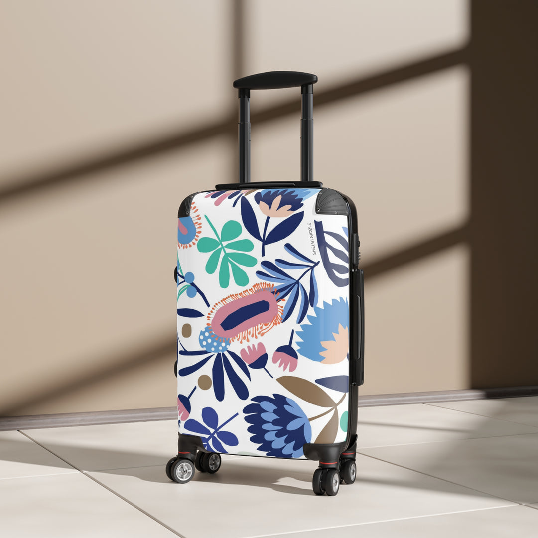 Shelbi Nicole Floral Cabin Suitcase Shelbi Nicole Designs