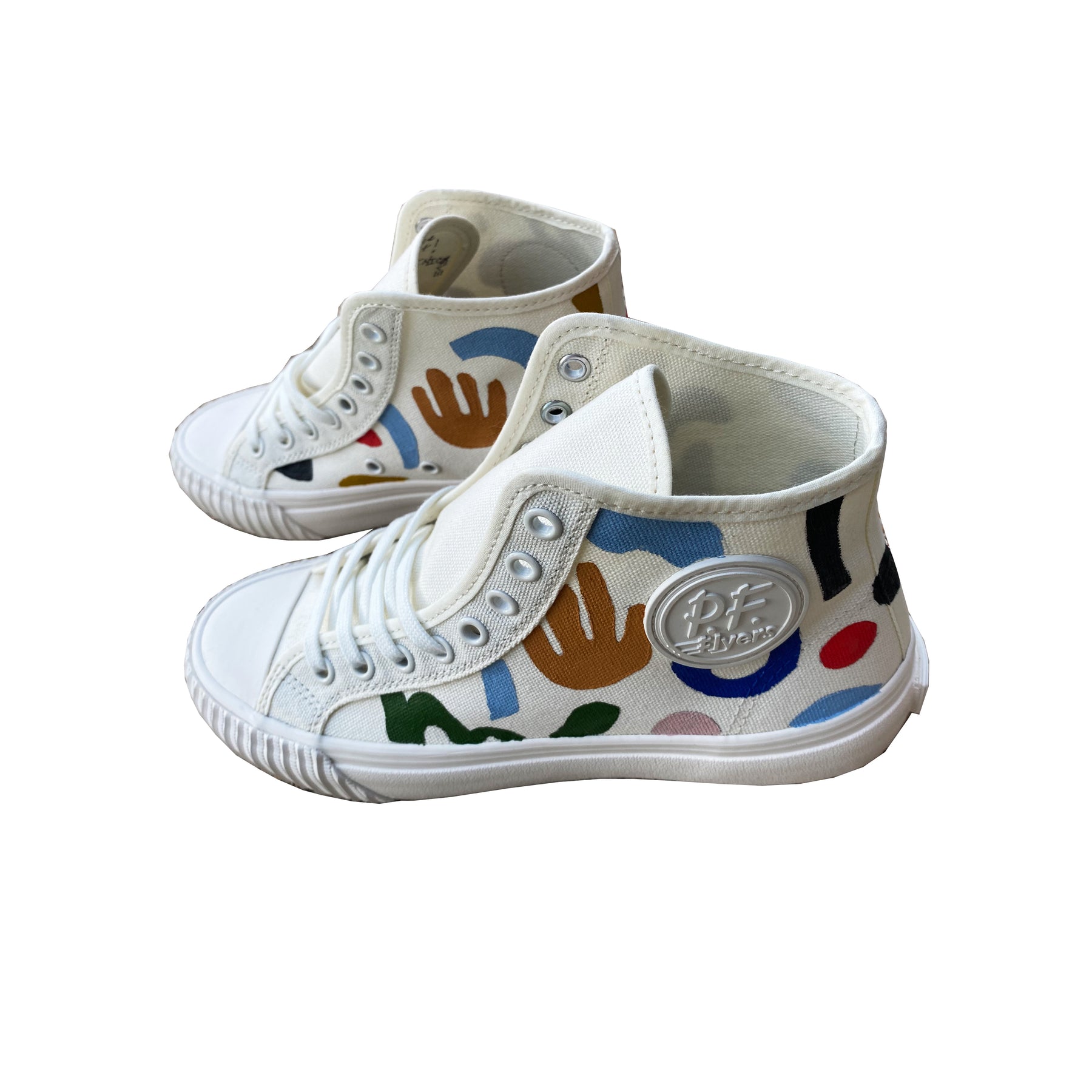 Shelbi Nicole x PF Flyers Custom Painted Shoes